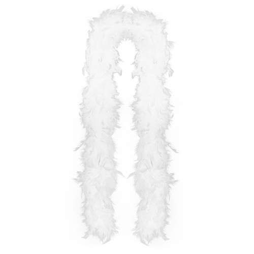 Boa plumes blanches - 18, m
