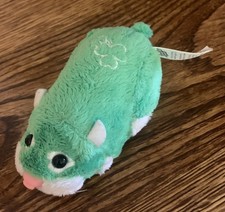 Zhu Zhu Pets Green Electronic SHAMROCK Hamster Toy 2010 Loose *Works*