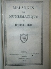 "Mélanges de Numismatique et