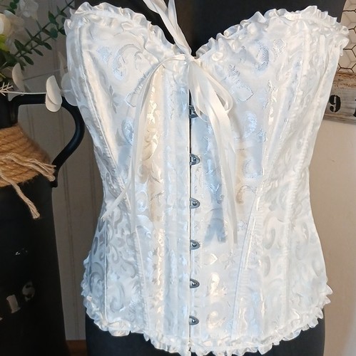 Corset couleur blanc taille - blanc,