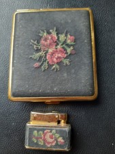 Etui à cigarettes et briquet