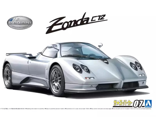 Aoshima pagani zonda c12s - aoshima, '00