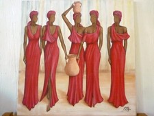TABLEAU TOILE Grande Huile de