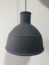 Muuto Unfold Pendant Ceiling Lamp Minimalist Scandinavian Design Dark Grey 