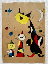 JOAN MIRO Dessin sur papier