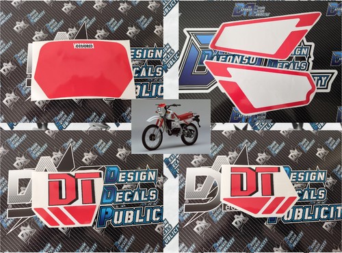 Decals kit for yamaha 50 - for, dt