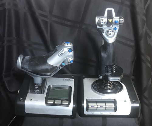 Saitek x52 throttle and stick - saitek,