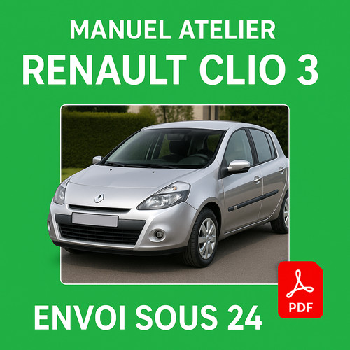 Manuel atelier renault clio - clio, 3