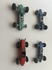 Vintage Politoys PENNY Die Cast BRM F1 Blue Race Car Made in Italy 1960's 