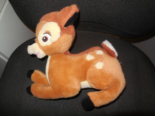 Doudou peluche bambi faon - peluche,