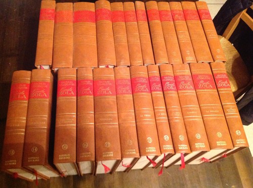 Emile zola volumes - zola,