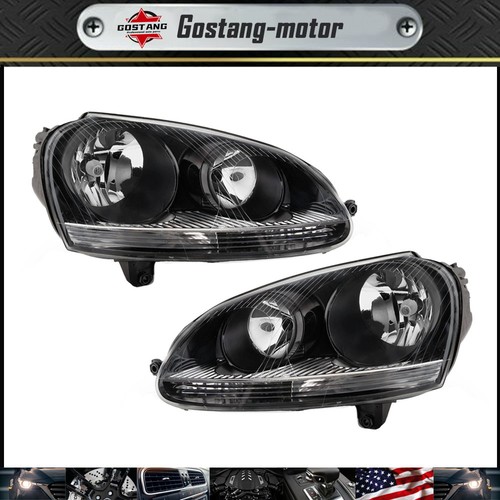 Headlights assembly black - assembly,