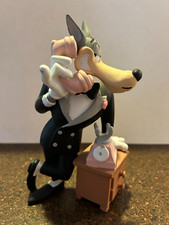 Tex Avery Wolf On Phone Figurine Demon & Merveilles 1998 Excellent Condition