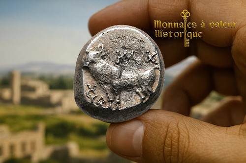 Pièce monnaie argent antique