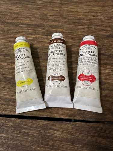 Lot tubes peinture - de,