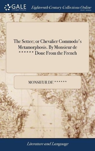 The settee chevalier - or,