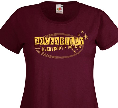 Tee shirt femme rockabilly - tee-shirt,