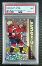2021-2022 Upper Deck Hendrix Lapierre #472 Parallel Rookie Exclusive PSA