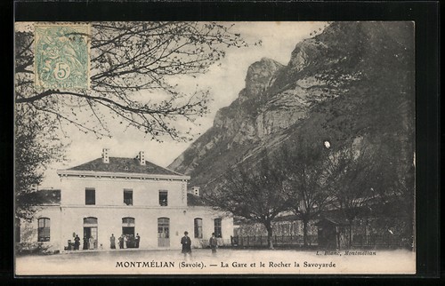 Cpa montmélian gare - et, le