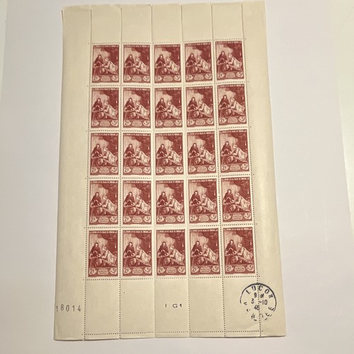France feuille timbres - france,