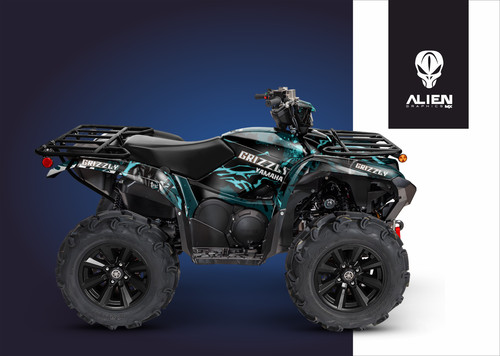 Quads graphics kit yamaha - graphics,