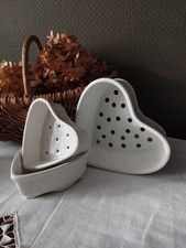 Lot de 3 anciens moules à