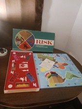 Vintage 1968 Parker Brothers Risk Board Game Complete Well Used Continental 60s
