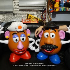 Rare 50CM Toy Story Mr.Potato Head Mrs.Potato Head Collectible Figure