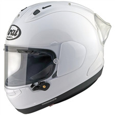 Casque moto intégral blanc
