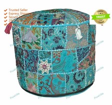 Housse De Pouf Floral Boho
