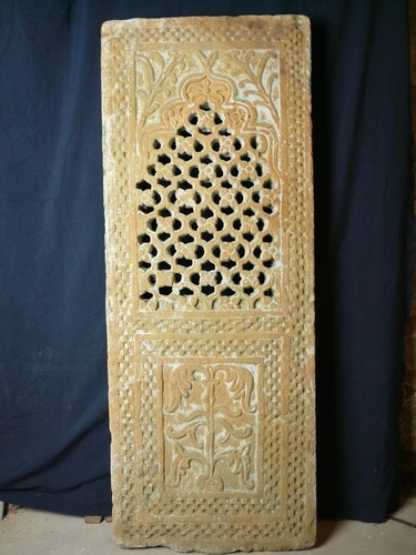 Ancien panneau pierre jali - ancien,