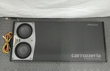 Pioneer Carrozzeria TS-WX1600A Slim Powered Subwoofer 200W Tested from Japan