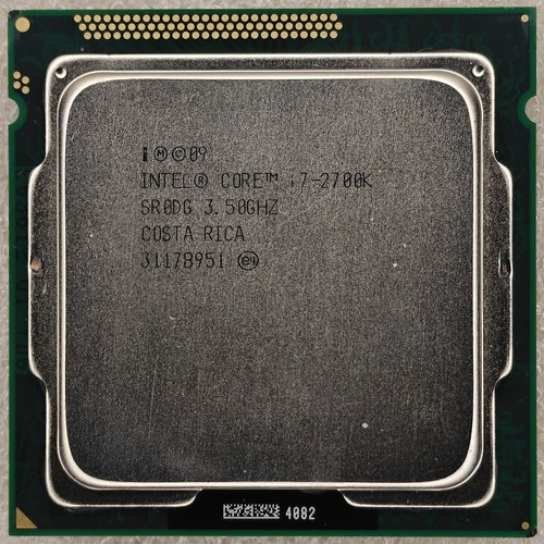 Intel core 2700k sr0dg - core, i7-2700k
