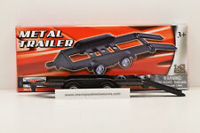 MAX 1/43 DOUBLE AXLE MOTOR CAR DOOR TRAILER NEW IN BOX