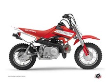 Kit Deco Moto Cross First Honda 50 CRF Rouge
