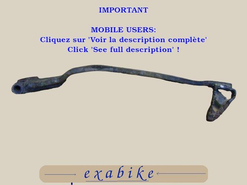 Pedale frein pour suzuki dr - frein,