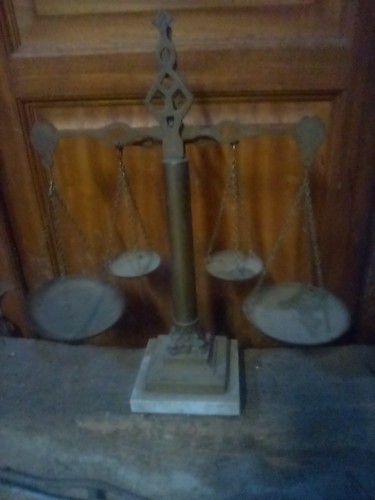 Balance trébuchet avec - balance, socle