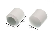 Mobilier Chaise Virole Protection Sol Blanc 1.9cm 19mm Id Paquet De 200