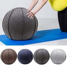 65cm Boule De Yoga Couverture Anti-slip Ballons D'exercice Assis Ball Chair
