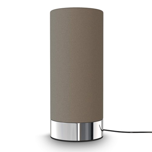 Lampe table tissu taupe - i, de
