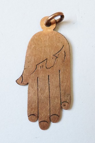 Pendentif khamsa main fatma - pendentif,
