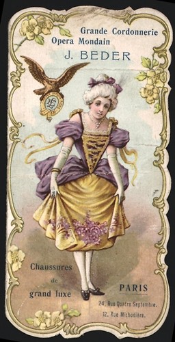 Calendrier 1904 paris grande - calendrier, 1904,