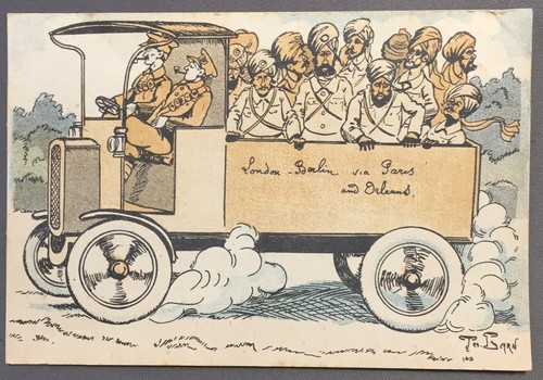 Carte postale illustrateur - carte,