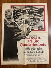 Les Dix Commandements The Ten Commandments Cecil B Demille Charlton Heston