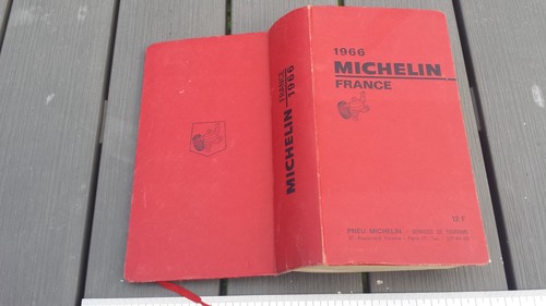 Ancien guide michelin 1966 - guide,