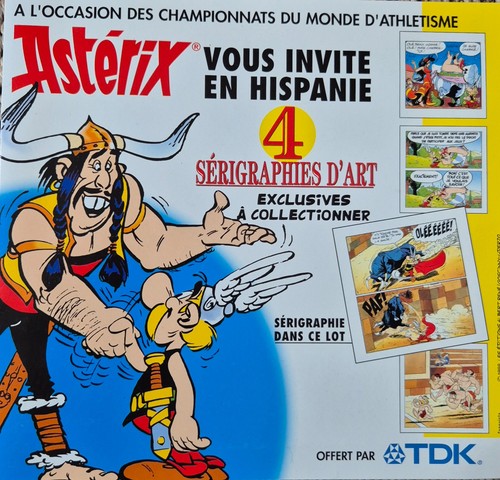 Astérix uderzo sérigraphie - uderzo,