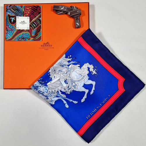 Rare vintage foulard soie - rare, en