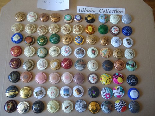 Lot muselets champagne - lot,