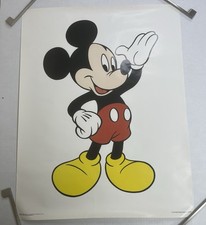 Vintage Mickey Mouse Poster WD-053 22x28 Disney