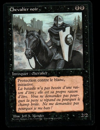 Mrm chevalier noir - mrm, fr/vf